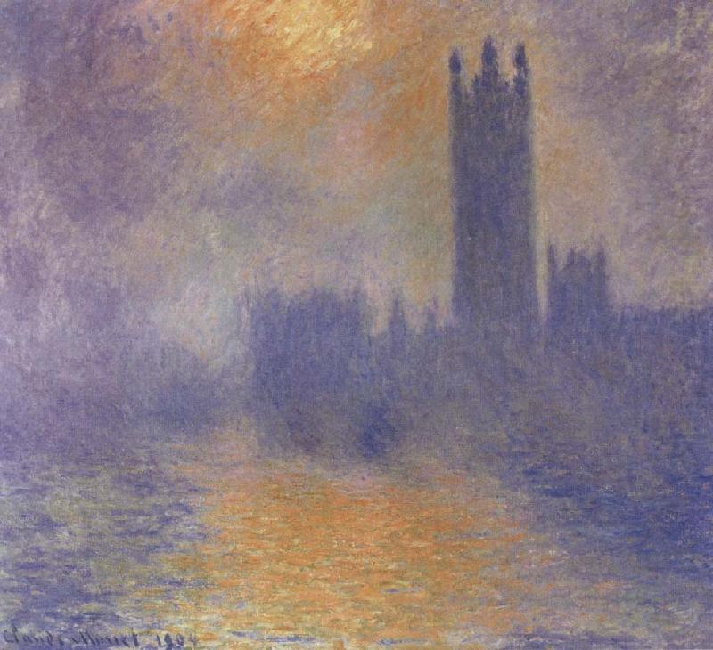 The Houses of Parliament, Claude Monet